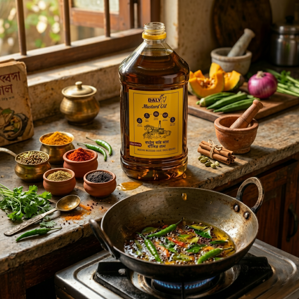 Rely Kather Ghani Bhangga Mustard Oil